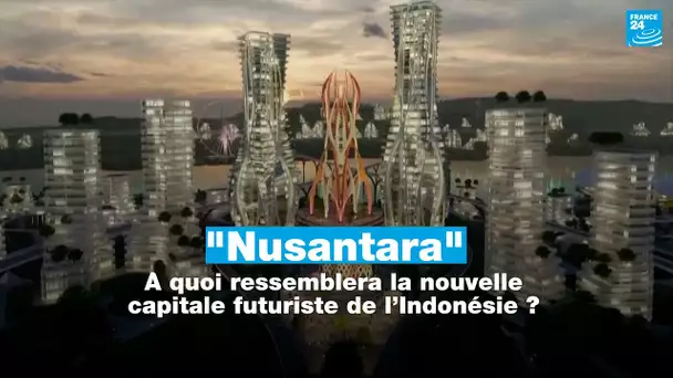 "Nusantara" : à quoi ressemblera la nouvelle capitale futuriste de l’Indonésie ? • FRANCE 24