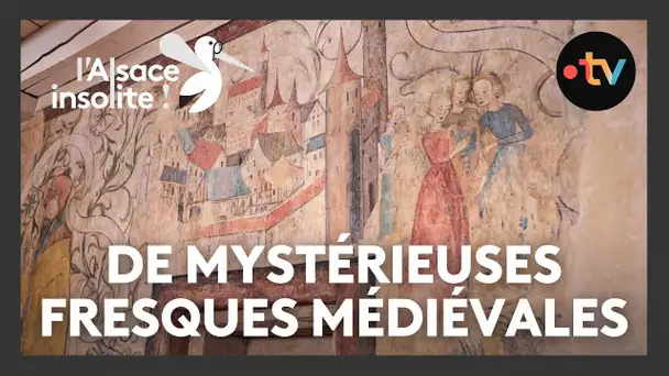 De mystérieuses fresques médiévales