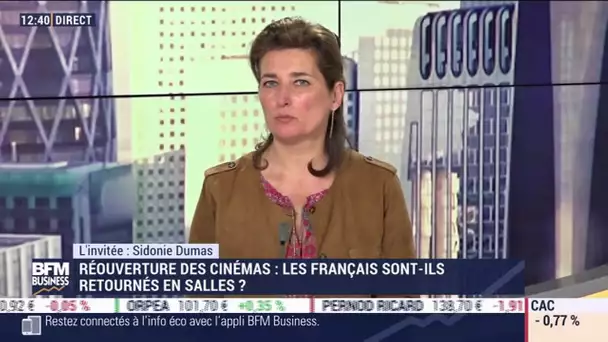 Sidonie Dumas (Gaumont): Les Français sont retournés en salles depuis la réouverture des cinémas ?