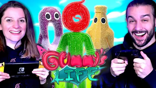 BATAILLE DE BONBONS ! GUILLAUME VS KIM SUR GUMMY'S LIFE