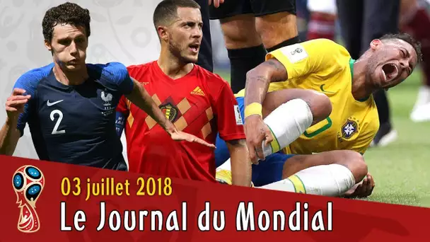 La BELGIQUE a eu chaud, NEYMAR la HONTE du foot? PAVARD a la cote : le Journal Du Mondial 2018