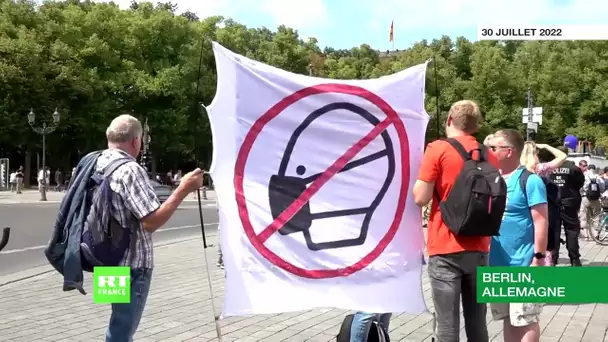 Allemagne : une manifestation contre la vaccination obligatoire à Berlin