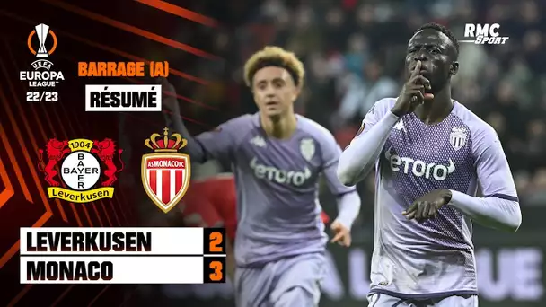 Résumé : Leverkusen 2-3 Monaco- Ligue Europa (Barrage aller)