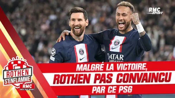 PSG 7-2 Maccabi Haifa : Rothen a "toujours les mêmes interrogations" malgré la large victoire