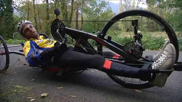 Le défi de l&#039;Isérois Florian Jouanny : être le premier Tétraplégique à terminer un IRONMAN