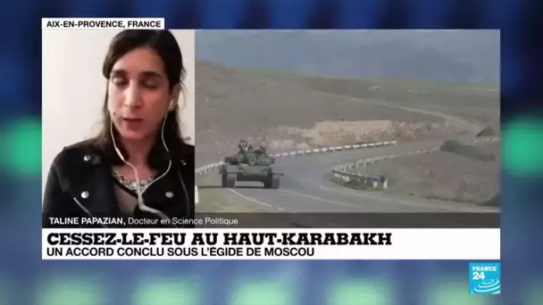 Haut-Karabakh : accord de cessation des combats sous l'égide de la Russie