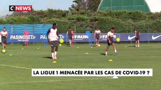 La ligue 1 menacée par les cas de Covid-19