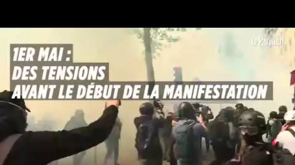 1er mai : tensions avant le début de la manifestation