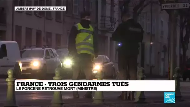 France : trois gendarmes tués lors d'une intervention, le suspect retrouvé mort