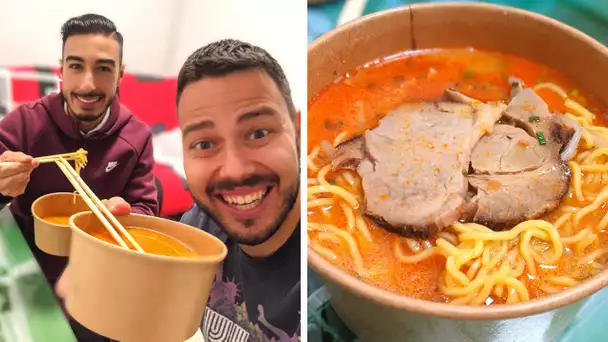 Mon COACH me fait ENFIN AIMER les RAMEN : une DINGUERIE! - VLOG #1083