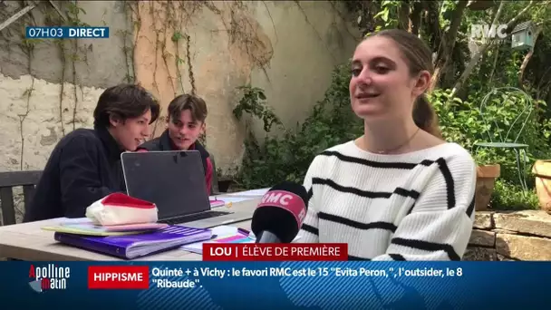 Les épreuves du bac auront lieu dans un mois, le stress monte chez des lycéens