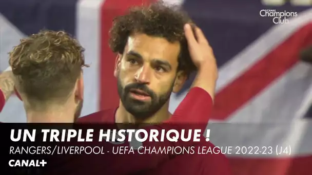 Salah inscrit le triplé le plus rapide de l'histoire de la Ligue des Champions (4ème journée)