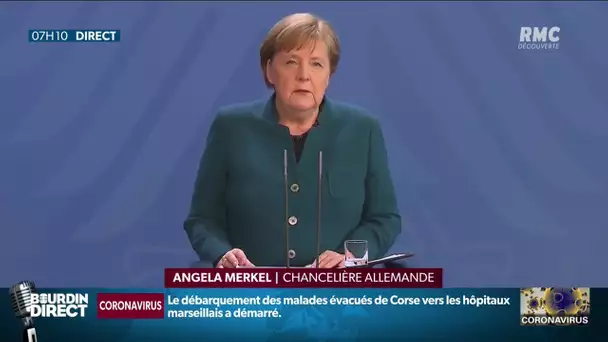 Covid-19: En Allemagne, Merkel a décidé d'interdire les rassemblements de plus de deux personnes