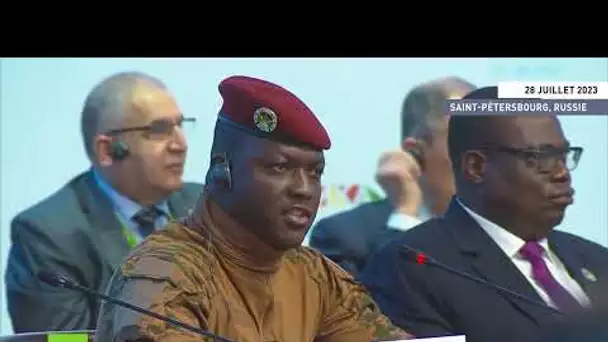 « On se sent en famille en Russie » selon le Président du Burkina Faso Ibrahim Traoré