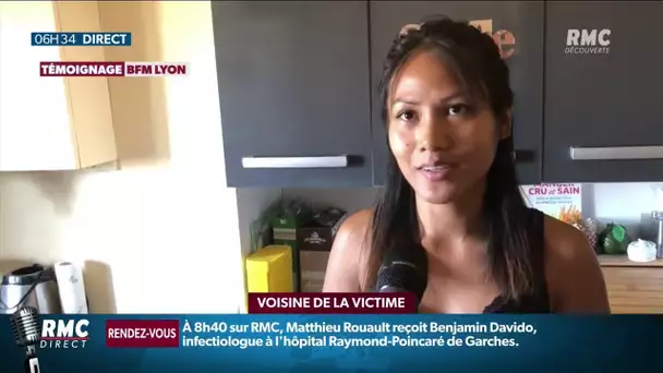 Une femme de 37 ans tuée de plusieurs coups de couteau, près de Lyon, sa voisine témoigne