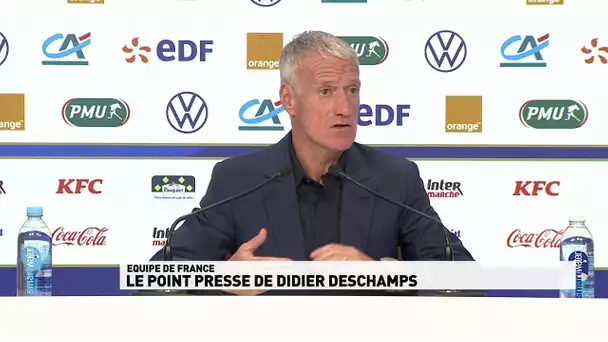 Conférence de presse Didier Deschamps