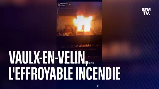 Vaulx-en-Velin, l'effroyable incendie