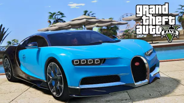 GTA 5 - NEW 2016 BUGATTI CHIRON ! FASTEST CAR !?