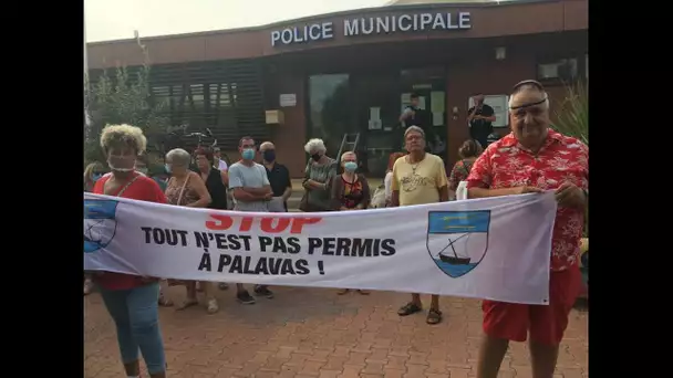 Palavas-les-Flots : plus de 200 habitants, excédés par les incivilités, manifestent