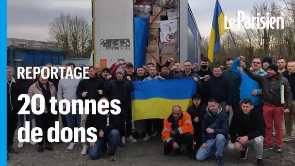 A Senlis, des Franco-Ukrainiens organisent une collecte phénoménale pour l'Ukraine