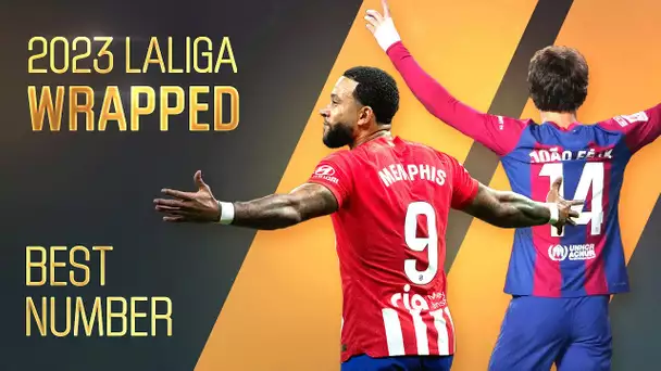 LALIGA WRAPPED 2023 | "Best Number" - One AMAZING Goal, Each Jersey Number