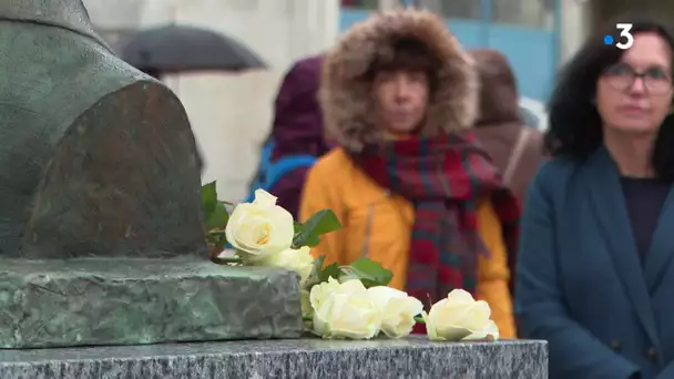 La Roche-sur-Yon : après l'action de vandalisme sur la statue de Simone Veil