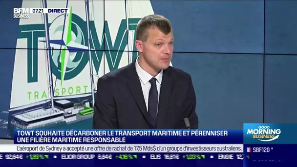 Guillaume Le Grand (Towt) : Towt veut construire quatre voiliers cargos d'ici 2025