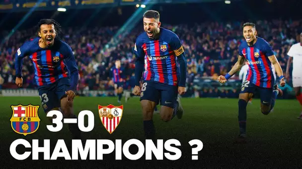 💥 CHAMPIONS ??! Le Barça DÉTRUIT Séville (3-0) et met le Real Madrid à 8 points !!