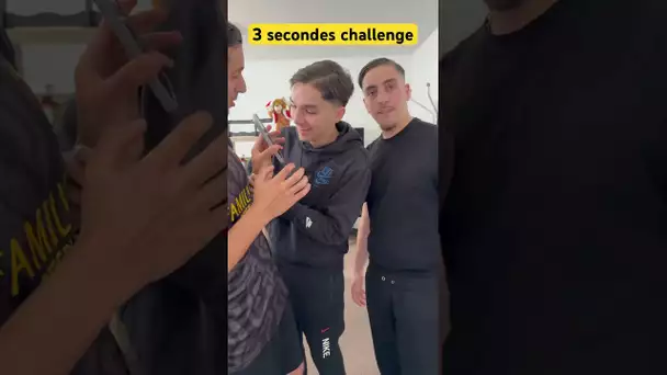 3 secondes challenge 😁 #humour #24heures #football #mbappe #football