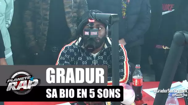 Gradur sa bio en 5 sons #PlanèteRap