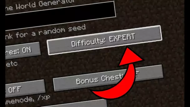 MINECRAFT 1.11 : NOUVELLE DIFFICULTE EXPERT !!