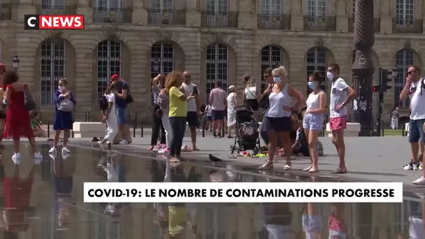 Covid-19 : le nombre de contaminations progresse