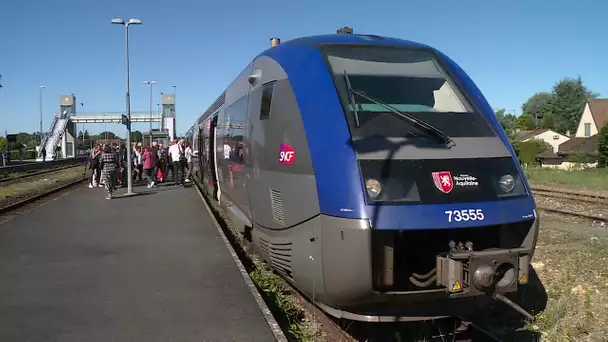 Transport : inauguration de la navette ferroviaire entre Mussidan et Niversac