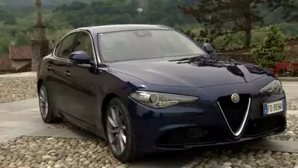 L'Alfa Romeo Giulia sous les projecteurs