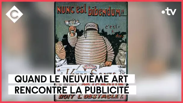 BD, des bulles & des pubs - L’Oeil de Pierre Lescure - C à Vous - 09/01/2023