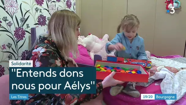 Saône-et-Loire : la famille d'Aélys se mobilise pour une greffe d'oreille aux Etats-Unis