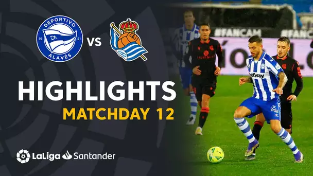 Highlights Deportivo Alavés vs Real Sociedad (0-0)