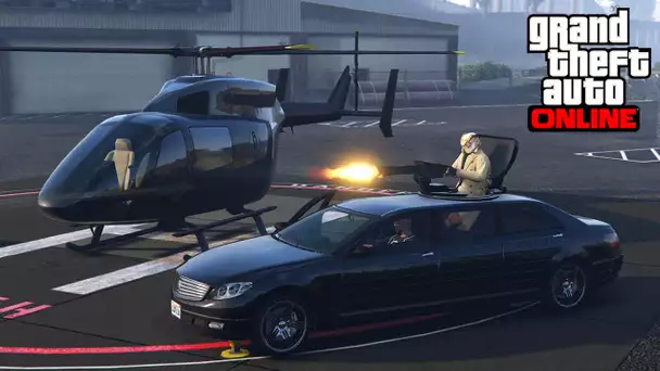 LIMOUSINE ARMÉE ET SUPERVOLITO CARBONE GTA 5 ONLINE