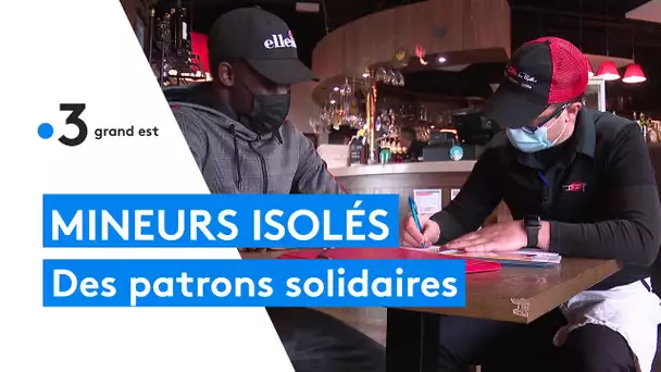 Des patrons solidaires avec leurs apprentis mineurs isolés étrangers