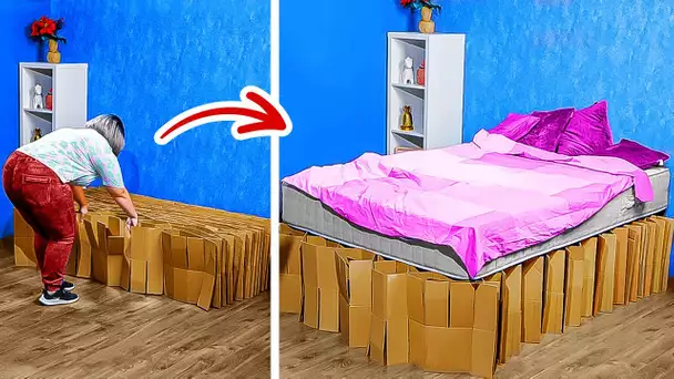 Des Bricolages Cool en Carton pour des Meubles DIY et Décorations pour la Maison