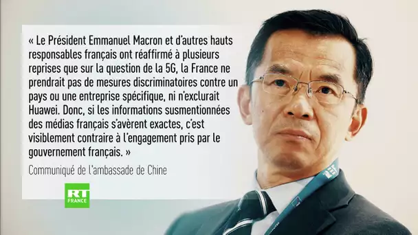 Le déploiement de la 5G en France inquiète Pékin et le groupe Huaweï
