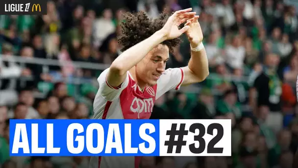 TOUS LES BUTS de la 32ème journée | Ligue 1 McDonald's 24/25