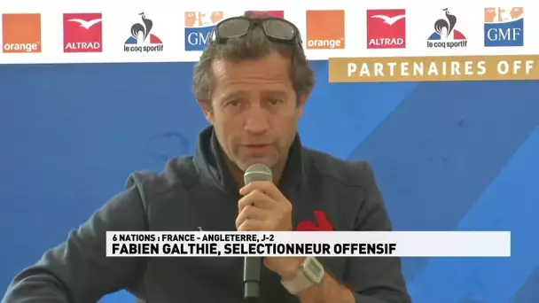 Fabien Galthié, sélectionneur offensif