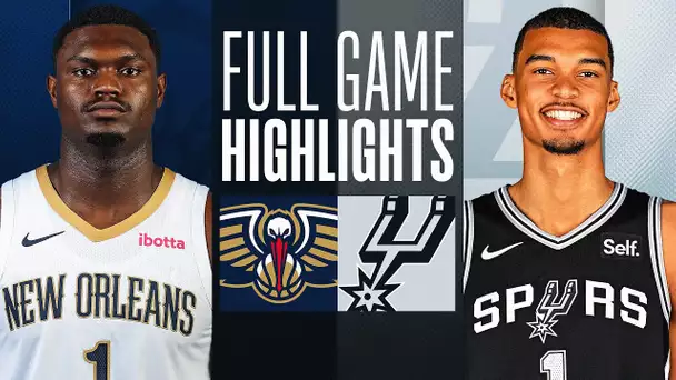 PELICANS at SPURS | FULL GAME HIGHLIGHTS | February 2, 2024