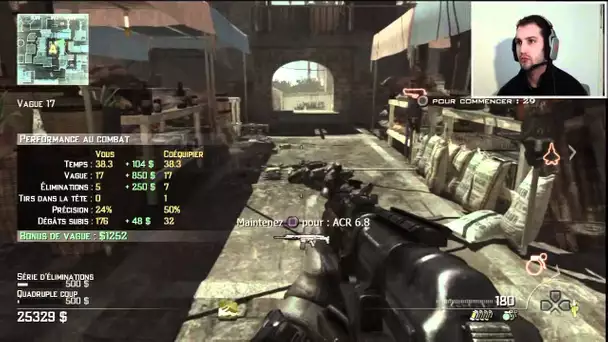 MW3 // Marathon en mode Survie avec Menphis sur Seatown en Face Commentary