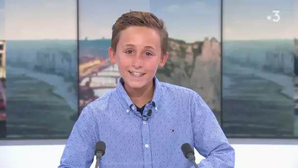 Le journal de Louan, 13 ans, sur le plateau de France 3 Normandie