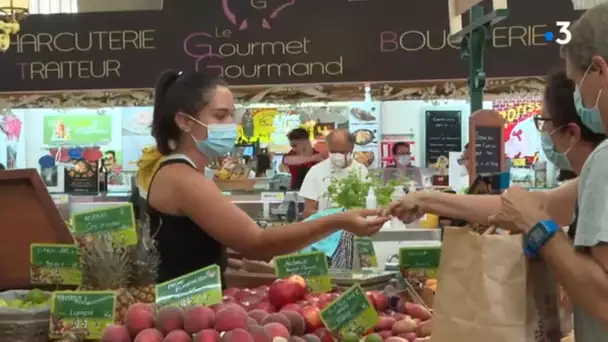 Les Sables d'Olonne : le respect port du masque dans une cité balnéaire