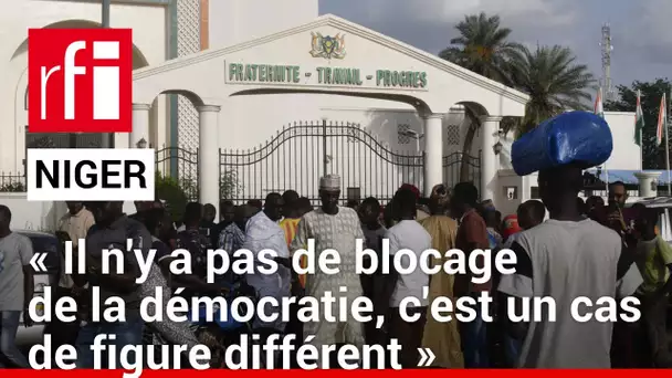 Niger : « Il n'y a pas de blocage de la démocratie, c'est un cas de figure différent » • RFI