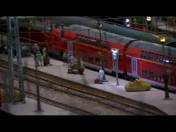 Un train miniature mais immense, à Florence
