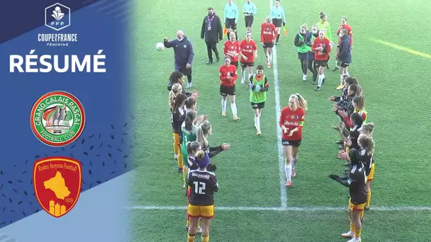 8es I Grand Calais a bien résisté face à Rodez AF (0-4) I Coupe de France Féminine 2021-2022